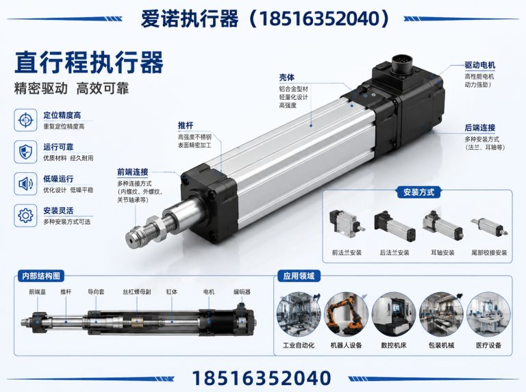 龙港市气动执行器展示图